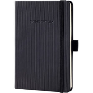 CONCEPTUM Notizbuch                   A6 CO132     liniert, 80g, 194 Bl.  schwarz