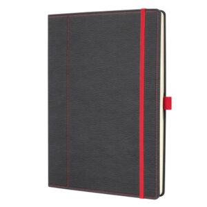 CONCEPTUM Notizbuch                   A4 CO694     grey-red, dots      194 Seiten