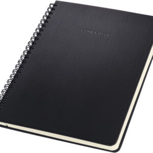 CONCEPTUM Spiralblock                 A5 CO823     Softwave-Oberfl.black,lin.