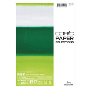 COPIC     Soft Watercolor Paper       A4 26075308  100g, 5 Blatt