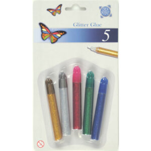 CREAPOINT Glitter Glue 280951                          5 Farben