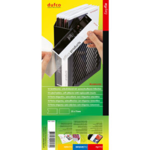 DUFCO     Sichtfenster 50002.004 EasyFix 35x75mm 10 Stk.