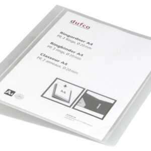 DUFCO     Präsentationsordner 51500.036 A4, 2.8cm, transparent