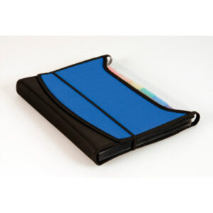 DUFCO     Fächermappe SoftTouchNylon  A4 51500.038 royalblau/schwarz    13 Fächer