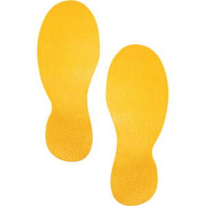 DURABLE   Bodenmarkierungsform -Fuss 172704    90x240x0,7mm,10 Stück