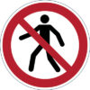 DURABLE   Symbol -Fussgänger Verboten 173203