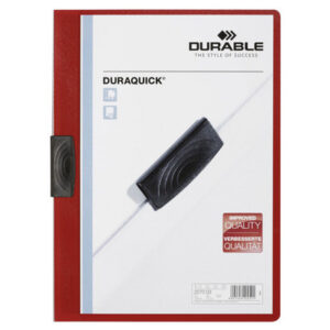 DURABLE   Klemmhefter DURAQUICK       A4 227003    rot