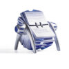 DURABLE   Drehkart. TELINDEX FLIP VEGAS 241623    metallic silber  215x185x120mm