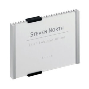 DURABLE   Türschild Info Sign 480123    silber, aluminium  149x105.5mm