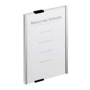 DURABLE   Türschild Info Sign 480323    silber, aluminium  149x210.5mm