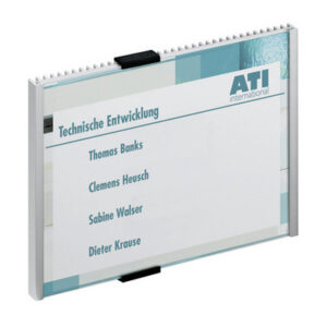 DURABLE   Türschild Info Sign 480523    silber, aluminium  210x148.5mm