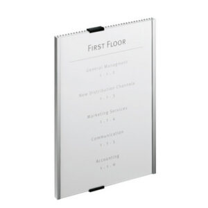 DURABLE   Türschild Info Sign         A4 480623    silber, aluminium    210x297mm