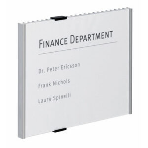 DURABLE   Türschild Info Sign         A4 480723    silber, aluminium    297x210mm