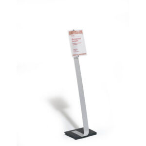 DURABLE   Bodenständer CRYSTAL SIGN   A4 481823    111-118cm