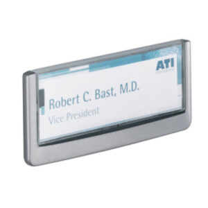 DURABLE   Türschild Click Sign 486037    graphit, Kunststoff 149x52.5mm