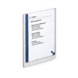 DURABLE   Türschild Click Sign        A4 486737    graphit, Kunststoff  210x297mm