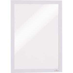 DURABLE   Sichtfenster Duraframe 487202    weiss, selbstklebend   2 Stück