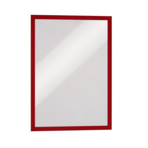 DURABLE   Sichtfenster Duraframe 487303    rot, selbstklebend     2 Stück