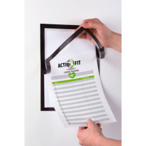 DURABLE   Duraframe Note              A4 499301    selbstklebend, schwarz