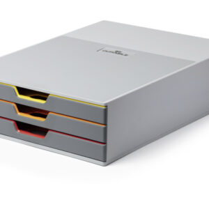 DURABLE   Schubladenbox Varicolor 3 760327    280X95X356mm