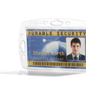 DURABLE   Hartbox für Ausweis    54x85mm 890519    transparent           10 Stück
