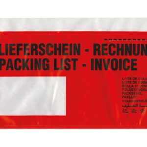 ELCO      Lieferschein Quick Vitro  C6/5 29034.80  rot, Fenster links    250 Stk.