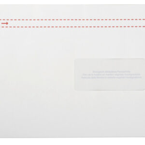 ELCO      Dokumententasche   Quick Vitro 29114.00  C5 weiss      F. rechts 250Stk