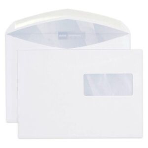 ELCO      Couvert Premium m/Fenster   C5 32268     100g, weiss          500 Stück