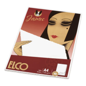 ELCO      Schreibblock Velin          A4 71311.10  weiss                 40 Blatt