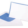ELCO      Couverts/Karten Prestige C6/A6 71718.12  2x5 Stk.                  blau