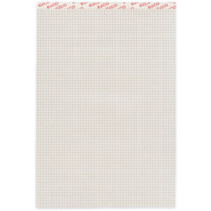 ELCO      Notizblock kariert 4mm      A4 73311.27  grau recycling 65g   100 Blatt