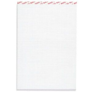 ELCO      Notizblock kariert 4mm      A4 73421.17  weiss, 70g           100 Blatt