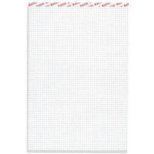 ELCO      Notizblock kariert 4mm      A6 73423.17  weiss, 70g           100 Blatt
