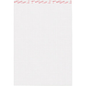 ELCO      Notizblock kariert 4mm      A4 73511.17  weiss, 80gm2         100 Blatt