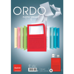 ELCO      Organisationsmappe Ordo     A4 73695.92  classico, rot         10 Stück