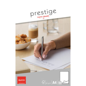 ELCO      Schreibblock Prestige       A4 73711.14  blanko, 80g           50 Blatt