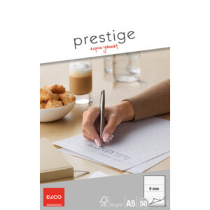 ELCO      Schreibblock Prestige       A5 73712.15  liniert, 80g          50 Blatt