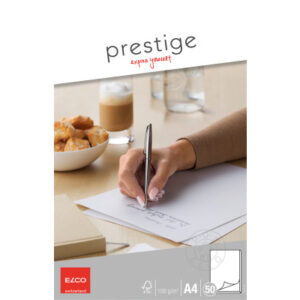 ELCO      Schreibblock Prestige       A4 74111.14  weiss, 100gm2         50 Blatt
