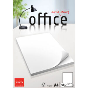 ELCO      Schreibblock Office         A4 74401.14  blanko, 70g           50 Blatt