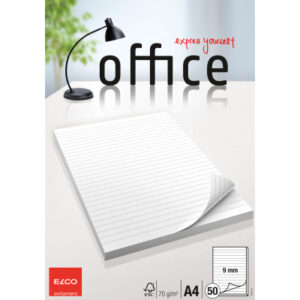 ELCO      Schreibblock Office         A4 74402.15  liniert, 70g          50 Blatt