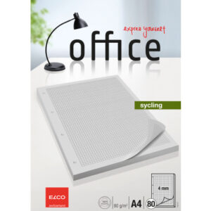 ELCO      Ringbuchblock Office        A4 74415.27  kariert               80 Blatt