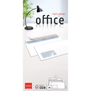 ELCO      Couvert Office m/Fenster  C5/6 74466.12  80g, weiss            50 Stück