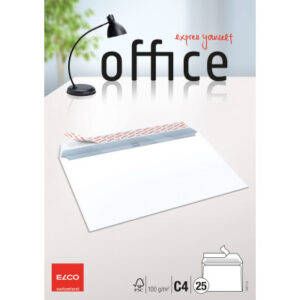 ELCO      Couvert Office o/Fenster    C4 74477.12  100g, weiss           25 Stück