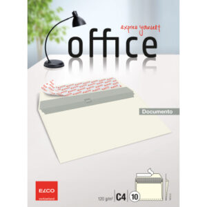 ELCO      Couvert Office              C4 74516.12  120g, beige,  Klebung  10 Stk.