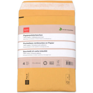 ELCO      Papierpolstertasche 74651.92  170 x 225mm, braun      4 Stk.