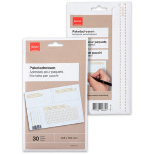 ELCO      Paketadressen               A6 75010.00  weiss, blickdicht     30 Stück