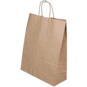 ELCO Tragetasche 320x130x410mm 84104.25 mit Kordel, braun 50 Stück