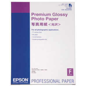 EPSON     Premium Glossy Paper 255g   A2 S042091   Stylus Pro 4000       25 Blatt