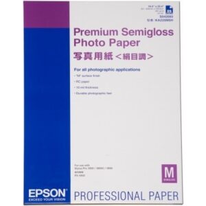 EPSON     Premium Semigloss Photo     A2 S042093   Stylus Pro 4000 251g  25 Blatt