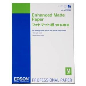 EPSON     Enhanced Matte Paper        A2 S042095   Stylus Pro 4000 192g  50 Blatt